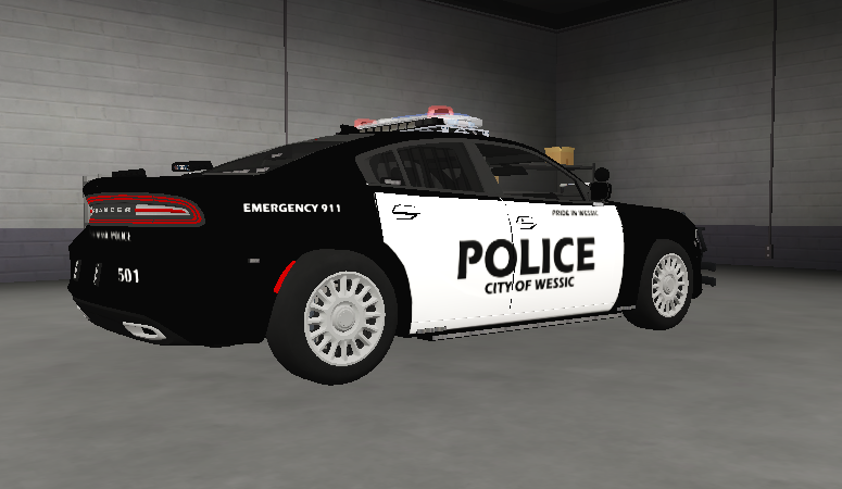 City of Wessic Police — Rear Profile